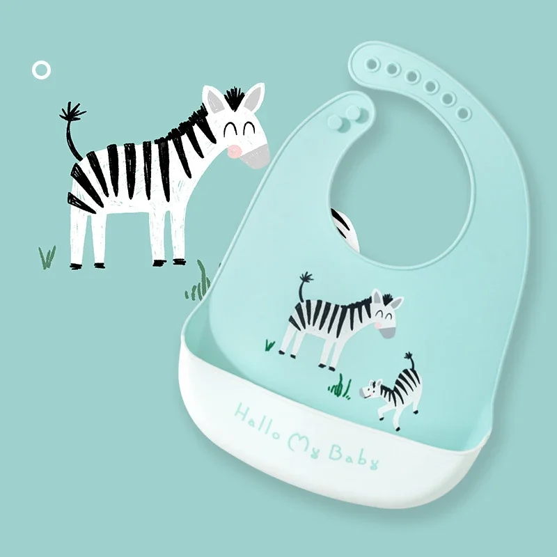 Waterproof Baby Bibs Silicone - Bavaglini impermeabili per bambini Roba per