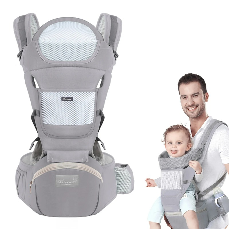Ergonomic Baby Carrier Newborn To Toddler - Marsupio Ergonomico Multifunzionale per Neonati e