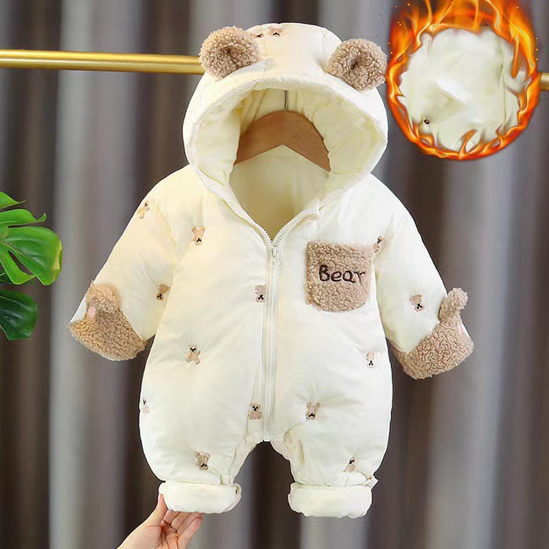 Inverno Neonato Pagliaccetto A - Cotton Baby Onesies Zipper recensione e prezzo