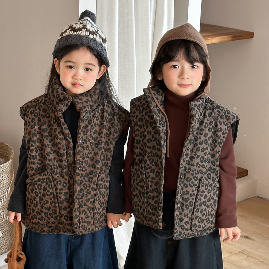 Gilet imbottito con stampa leo - Toddler Boy Winter Fleece Jacket recensione e prezzo
