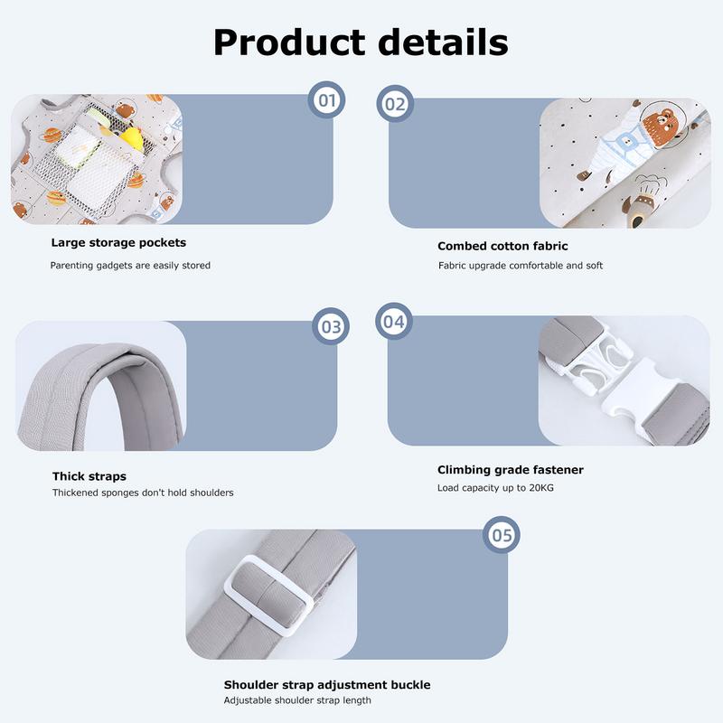 Borsa portabebè portatile zain - Ergonomic Baby Carrier Newborn To Toddler recensione e prezzo