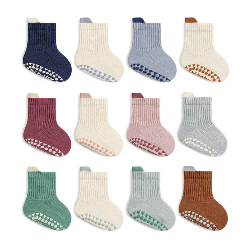 3 paia di calzini in cotone pe - Unisex Baby Socks Non Slip recensione e prezzo