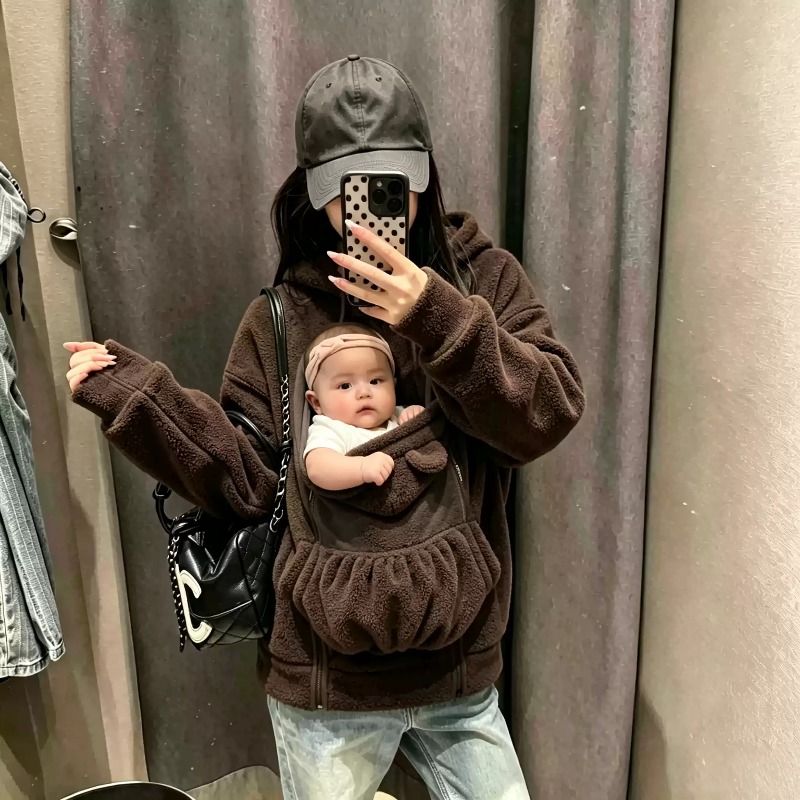 Cappotto con cappuccio in pile - Maternity Wear recensione e prezzo