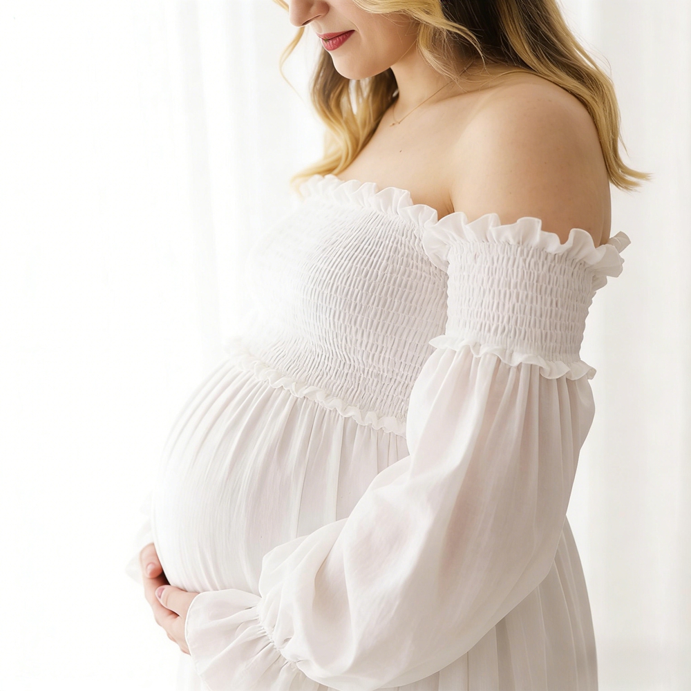 Abito da Maternità Bianco per  - Maternity Wear recensione e prezzo