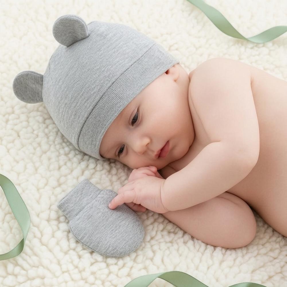 Guanti Antigraffio per Neonati - Infant Beanie Hat With Ears recensione e prezzo