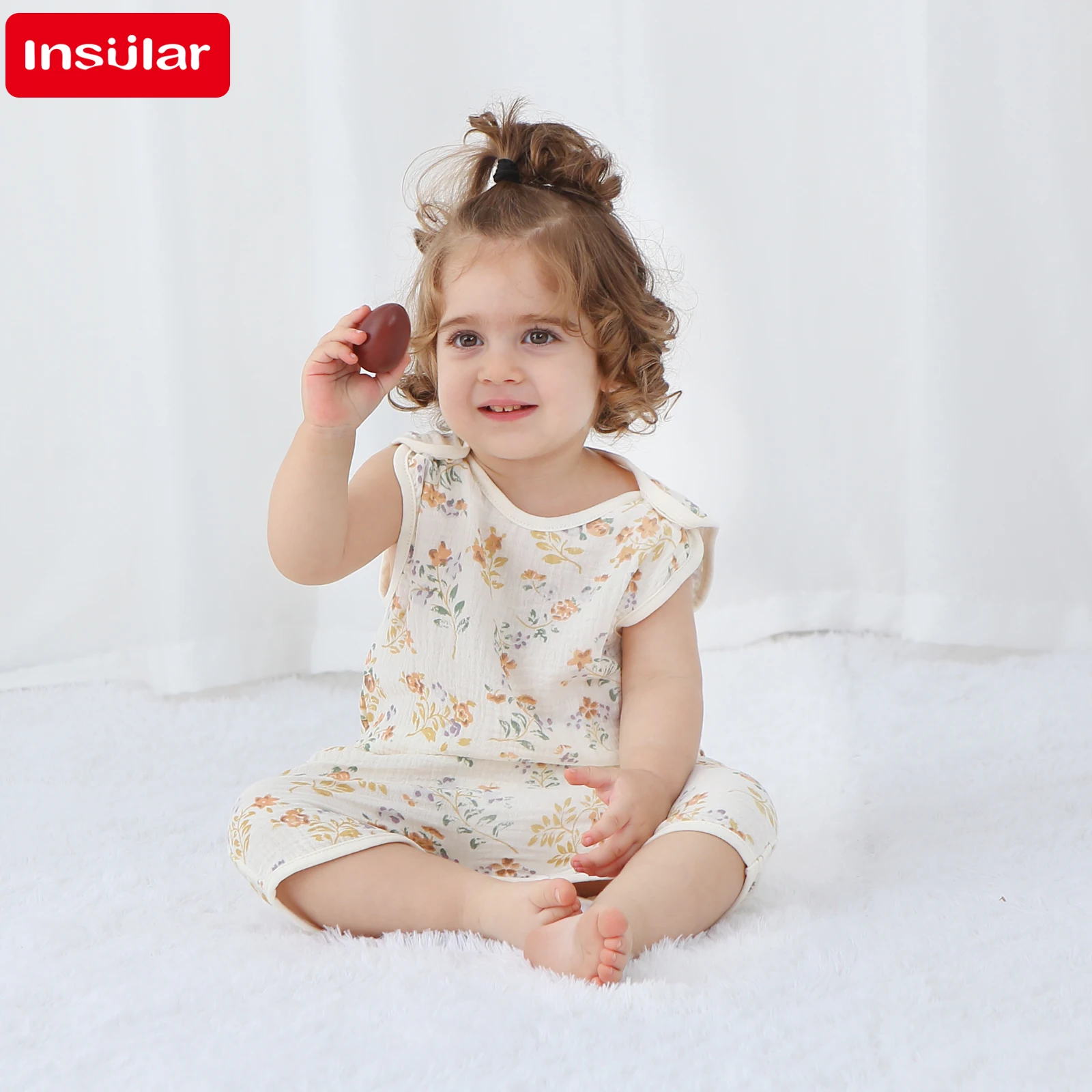 Tutina per Neonata INSULAR, Mo - Newborn Baby Girl Romper Floral recensione e prezzo
