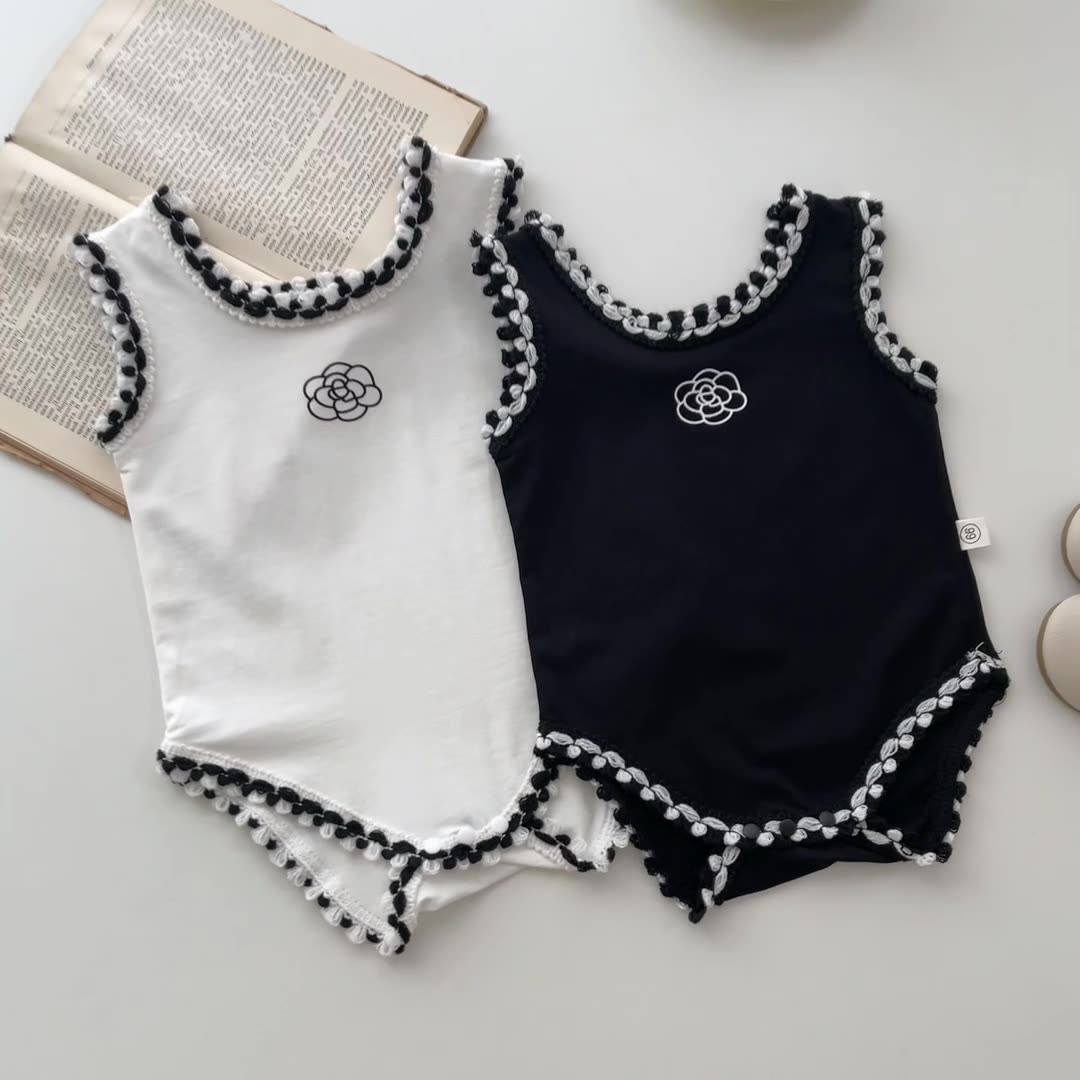 Pagliaccetto in cotone e lino  - Baby Summer Linen Sleeveless Jumpsuit recensione e prezzo