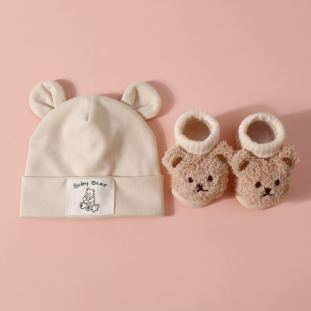 Set 2 Pezzi: Cappellino e Calz - Infant Beanie Hat With Ears recensione e prezzo