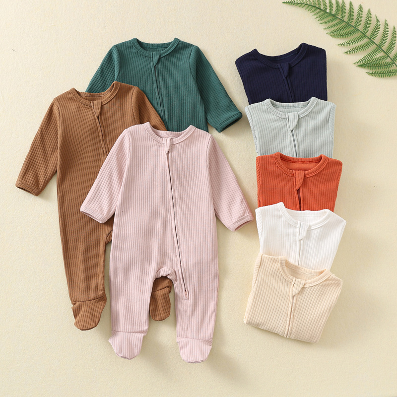 Tutina per Neonati Autunno e I - Cotton Baby Onesies Zipper recensione e prezzo